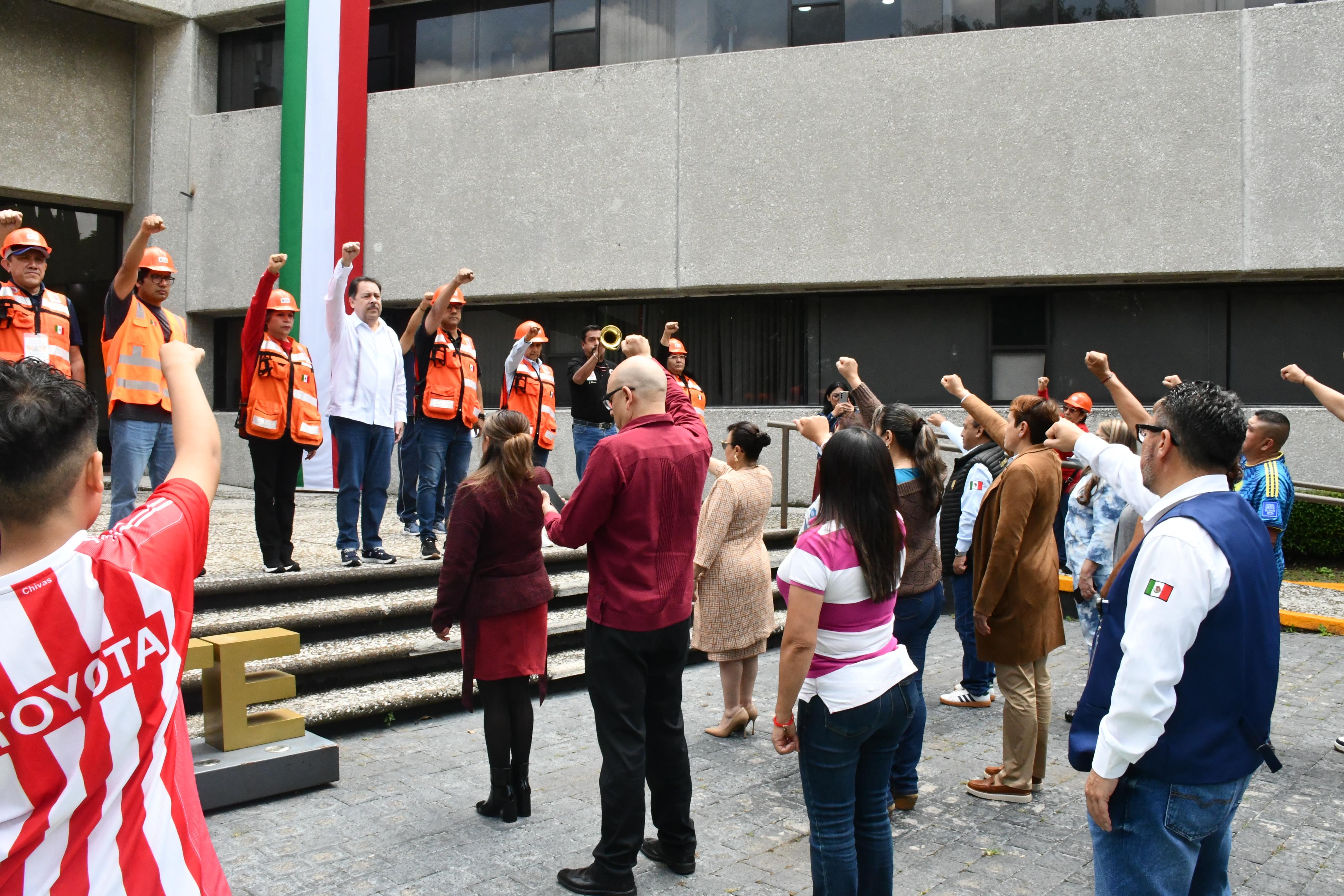 2do. Simulacro Nacional Sede SNTISSSTE